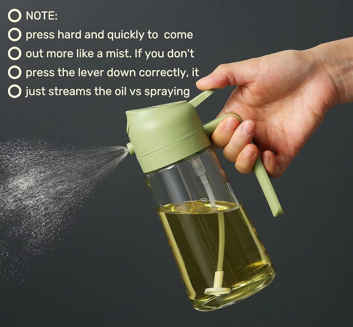 Portable Sprayer Oil Dispenser effortless elegance in every spray