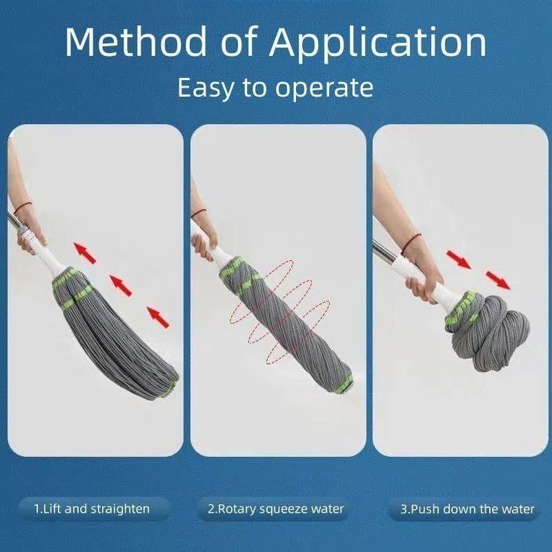 HEYEZEXI Microfiber Twist Mop